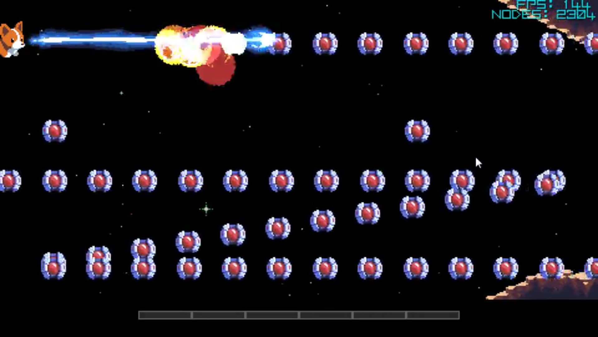 plasma beam size